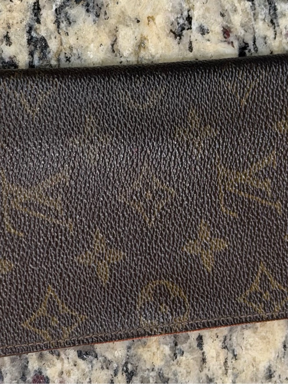 Louis Vuitton Brown Monogram Canvas Card Holder